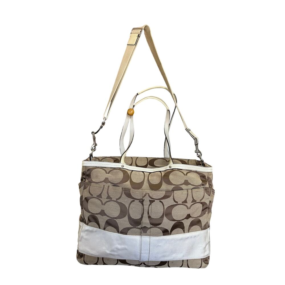 Coach Signature Canvas Diaper XL Tote Bag‎ No K0969-F13803